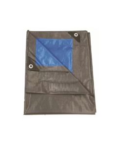 BACHE 210GR GRIS/BLEU 6X10M