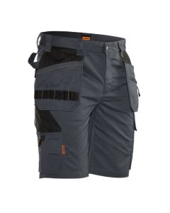 BERMUDA JOBMAN GRIS FONCE/NOIR 