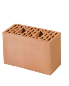 BLOC TREILLIS EN TERRE CUITE POROTHERM 29/19 DIFFERENTES LARG.