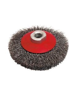 BROSSE CUVETTE D.115 M14 FIL 0.30 ACIER ONDULE