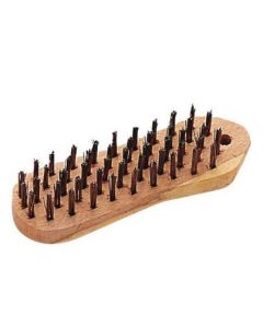 BROSSE METALLIQUE MANCHE 4 RANGS