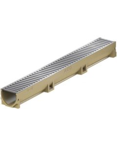 CANIVEAU ACO EUROLINE 100 GRILLE GALVA 