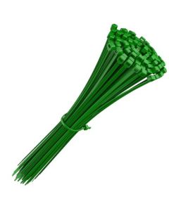 COLLIERS DE CABLAGE 200X3.6 VERT 100PC