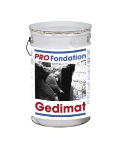 ENDUIT ETANCHEITE GEDIMAT PRO FONDATION 