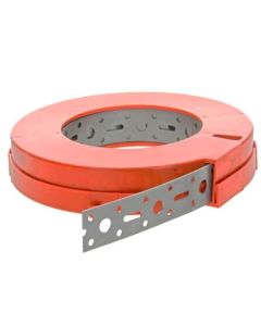 FEUILLARD PERFORE 17X0.8 BOITIER PVC ORANGE (10M/RL