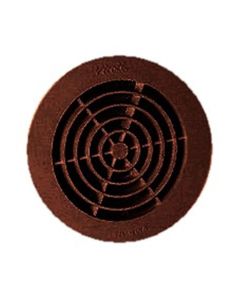 GRILLE VENTIL MOUSTIQUAIRE MARRON