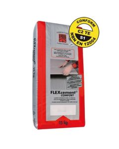 MORTIER-COLLE PTB FLEXCEMENT CONFORT GRIS 15KG