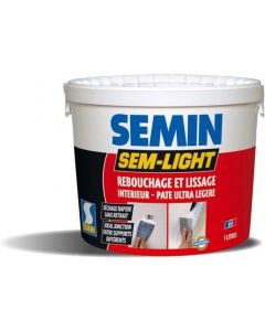 SEM LIGHT PATE DE REBOUCHAGE LEGERE SEMIN 