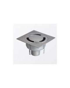 SIPHON ACO EKO INOX DIAMANT POLI 150MM SORTIE D.50 POUR INTERIEUR ET EXTERIEUR