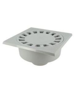 SIPHON DE COUR PVC 15X15