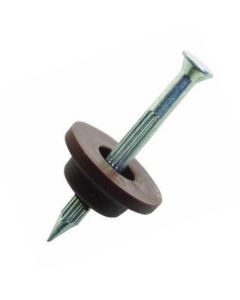 BOUTON D'ATTACHE + CLOU DORKEN DELTA KN BRUN (100PC)