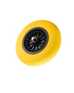 ROUE DE BROUETTE INCREVABLE PU ORANGE