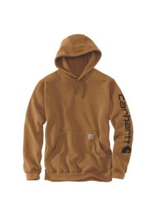 PULL LOGO A CAPUCHE BRUN CARHARTT