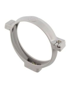 COLLIER A BRIDE GRIS CLAIR