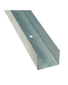PROFILE U METAL STUD HORIZONTAL 4.00M 