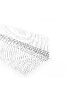 CORNIERE PVC AVEC VOILE DE VERRE 2.50M