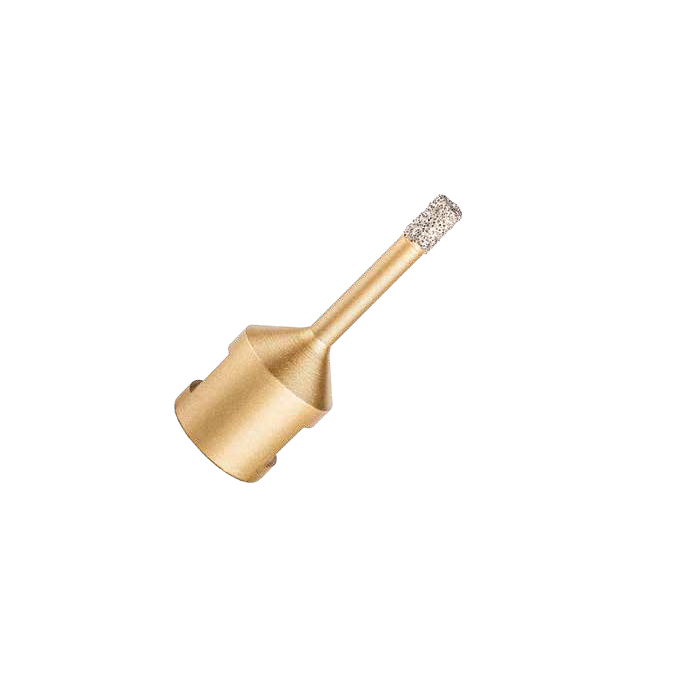 TREPAN DIAMANTE VBK100 POUR MEULEUSE LONGUEUR UTILE 35MM DIAM 6MM AL. M14