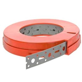 FEUILLARD PERFORE 17MMX0.8MM BOITIER PVC ORANGE (10M/RL