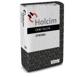 CIMENT EN SAC PLASTIC PZ 52.5N CE BENOR 25KG