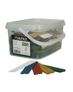 CALES PLATES ASSORTIMENT HAPAX 22X95 (200PC)