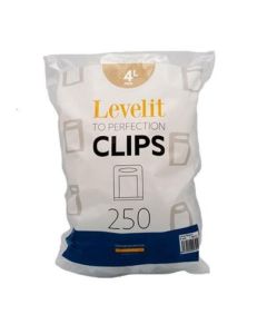 CLIPS NIVELEUR LONG LEVELIT 4MM 250PC/SAC