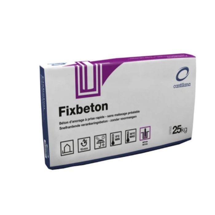 BETON PRISE RAPIDE FIXBETON CANTILLANA SAC 25KG