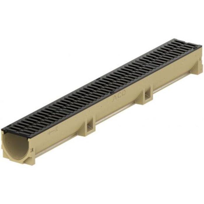 CANIVEAU ACO EUROLINE 100 GRILLE FONTE 