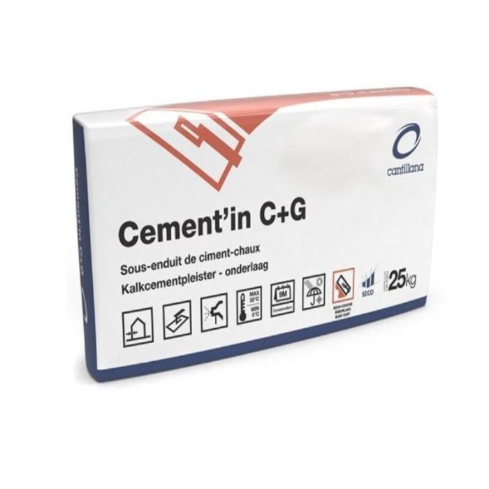CEMENTIN C+G GRIS 25KG 