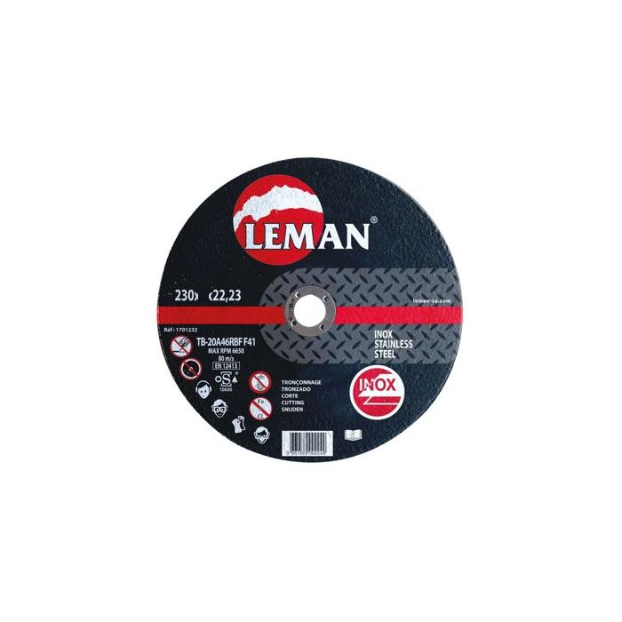 DISQUE TRONCONNAGE INOX 1MM