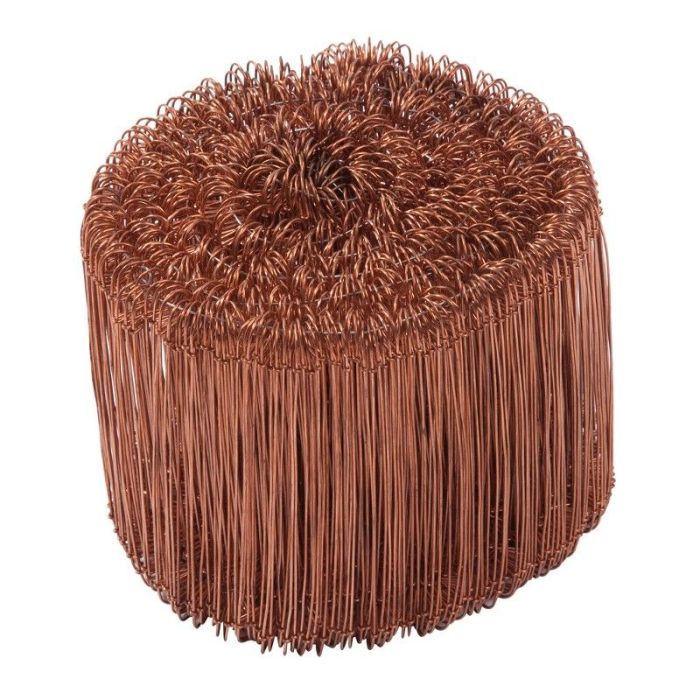 LIGATURE A 2 OEILLETS CUIVRE 1000PC