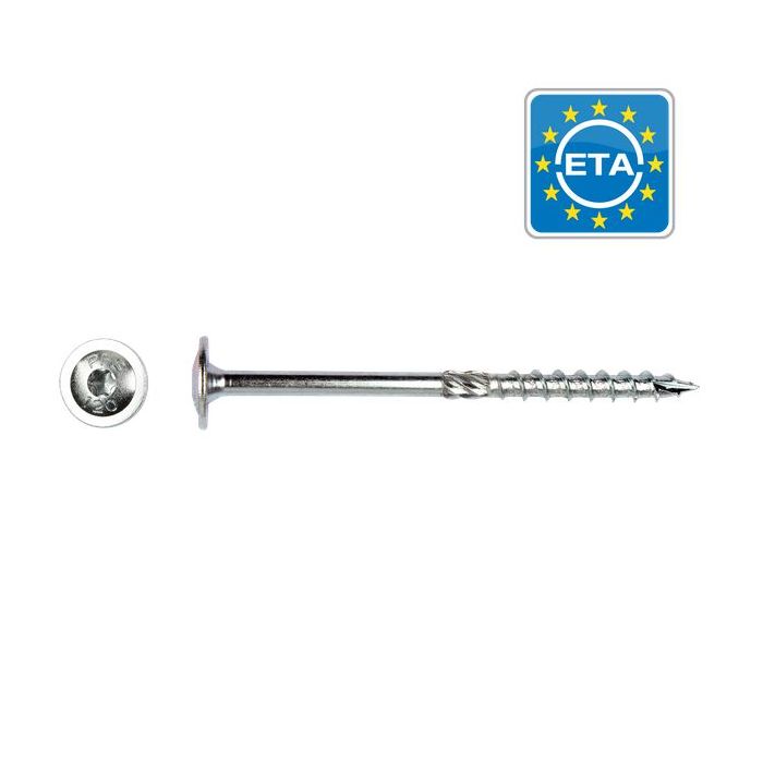 VIS A BOIS PFS TETE BOMBEE 8MM ZN