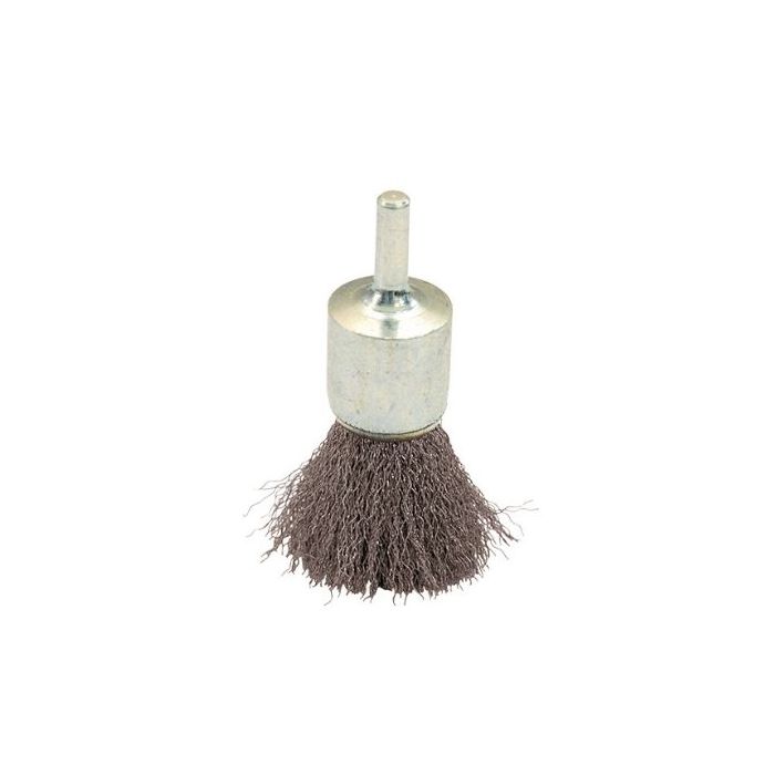 BROSSE PINCEAU D.25 TIGE DE 6 FIL 0.30 ACIER ONDULE