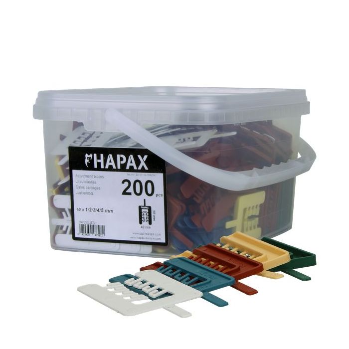 CALES BARDAGE ASSORTIMENT HAPAX 40X55 (200PC)