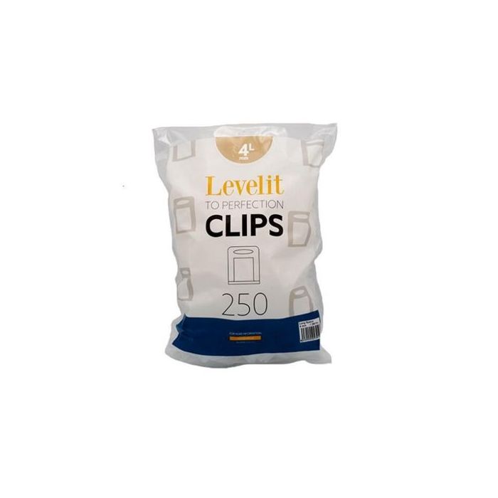 CLIPS NIVELEUR LONG LEVELIT 4MM 250PC/SAC