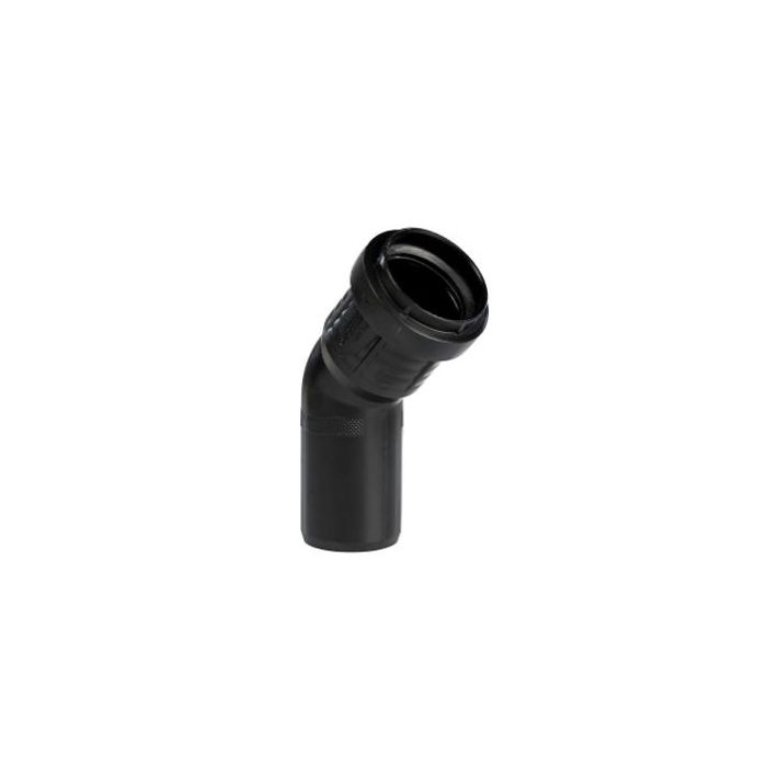 COUDE PP 45° M/F NOIR