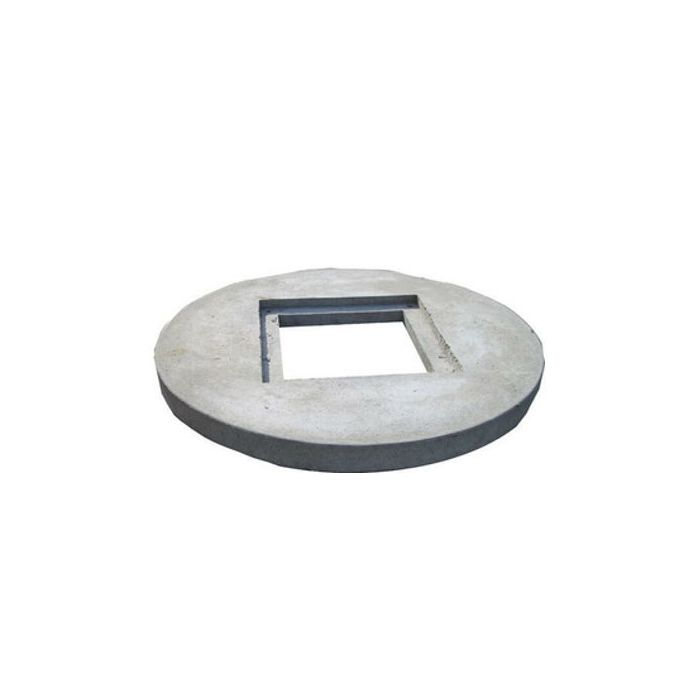 COUVERCLE ANNEAU PUITS AVEC TROU D'HOMME diam 110