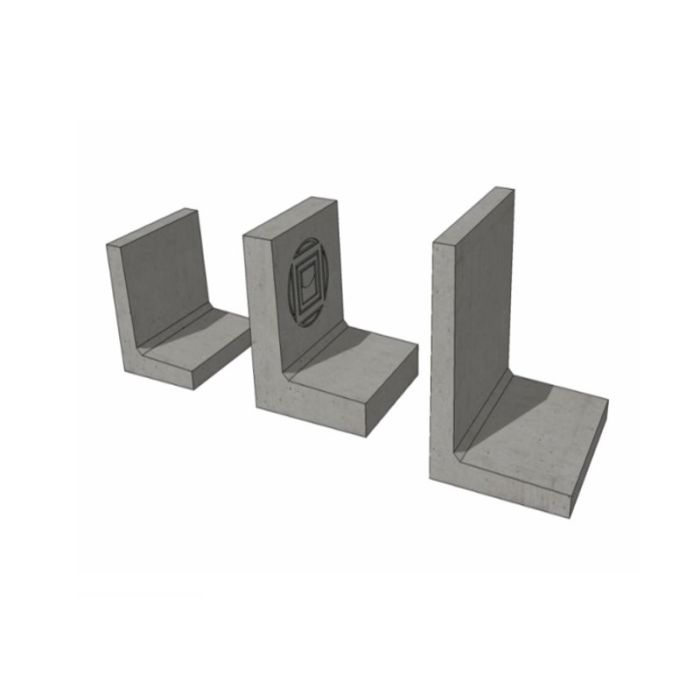 ELEMENT L DE SOUTENEMENT NON-ARME 