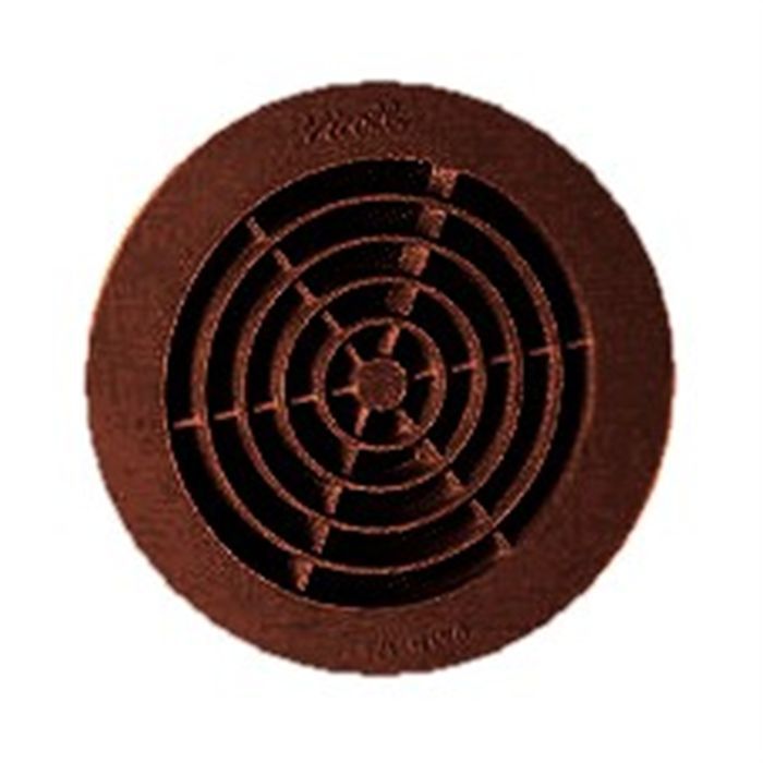 GRILLE VENTIL MOUSTIQUAIRE MARRON