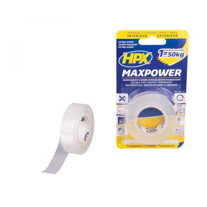 MAX POWER TRANSPARENT 19MMX5M