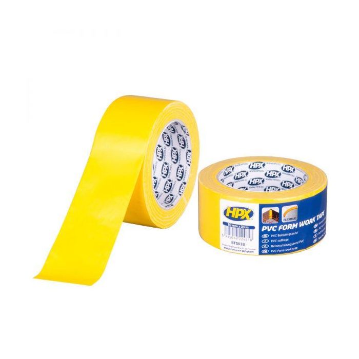 PVC COFFRAGE JAUNE 50MMX33M