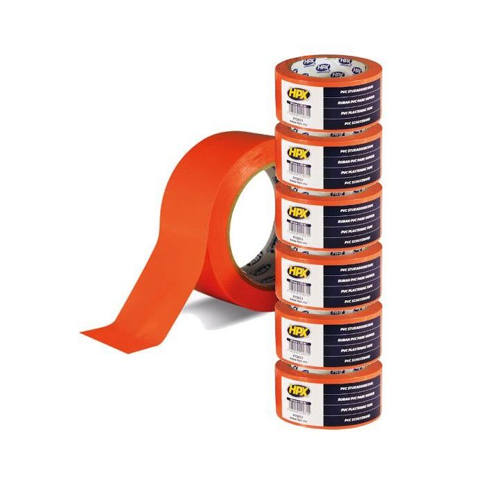 RUBAN PVC PAR VAPEUR ORANGE 50MMX33M PROMO 5+1GRATUIT
