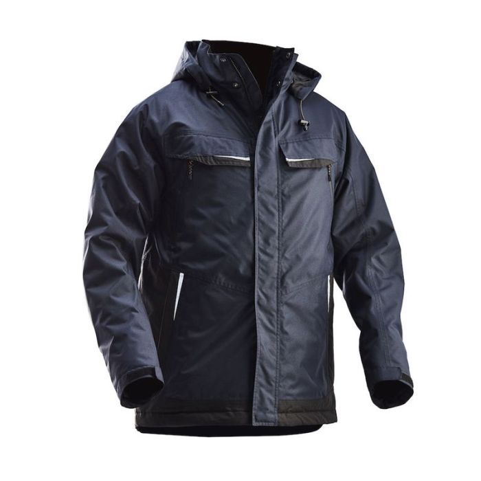 VESTE HIVER JOBMAN 1384 MARINE/NOIR