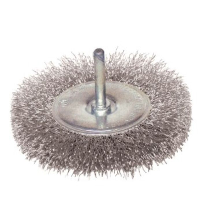 BROSSE CIRCULAIRE TIGE DE 6 FIL 0.30 ACIER ONDULE