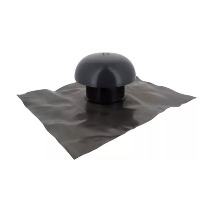 CHAPEAU DE VENTILATION AVEC COL ARDOISE