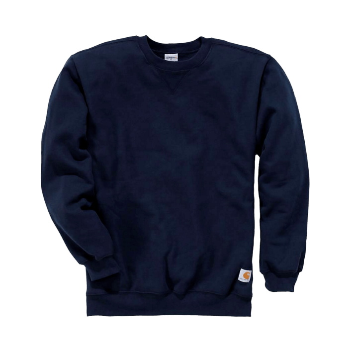 PULL MIDWEIGHT COL ROND BLEU MARINE CARHARTT