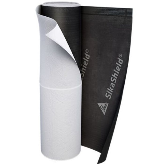 MEMBRANE ETANCHEITE BITUME SIKASHIELD E80 HDPE SA 1.5MM 1X20M