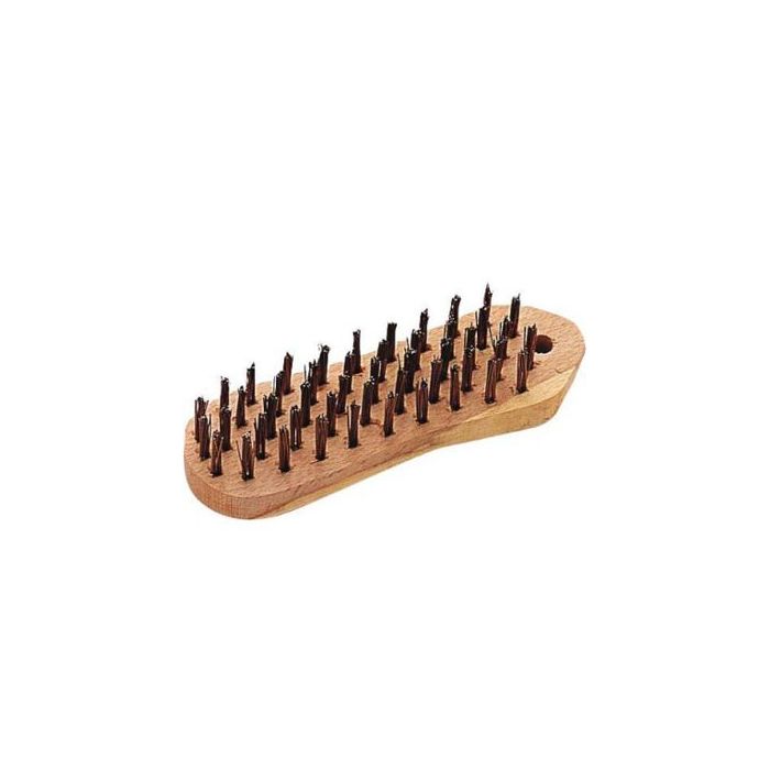 BROSSE METALLIQUE MANCHE 4 RANGS