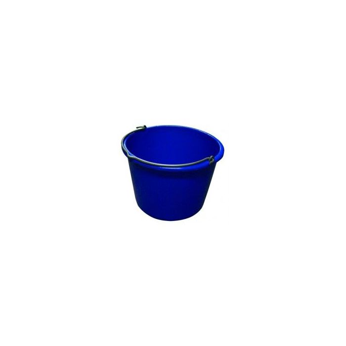 SEAU DE MACON PVC BLEU 12L