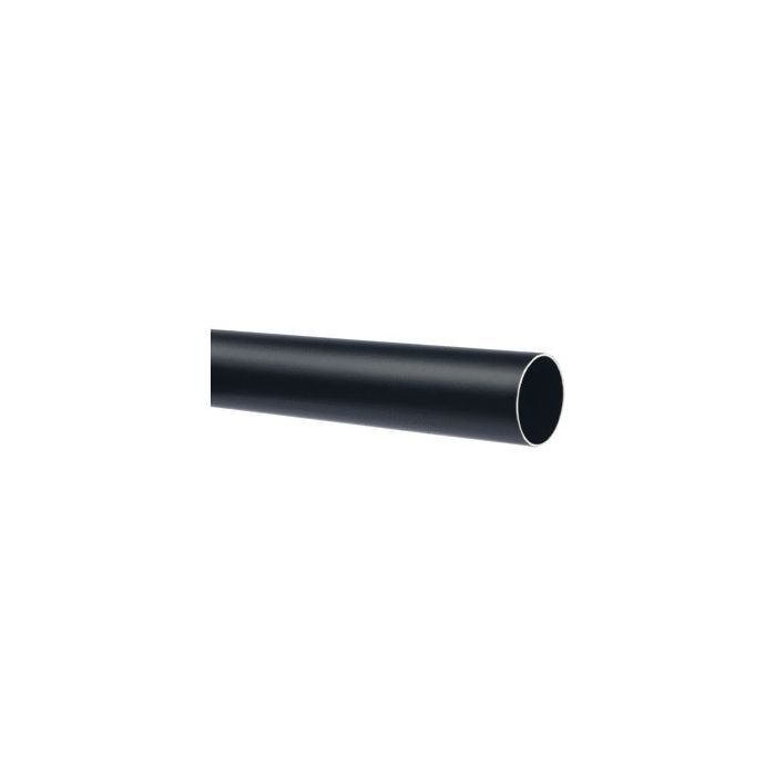 TUYAU PP LISSE NOIR 3M 