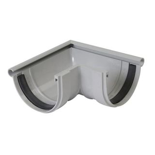 ANGLE EXTERIEUR GOUTTIERE GRIS CLAIR